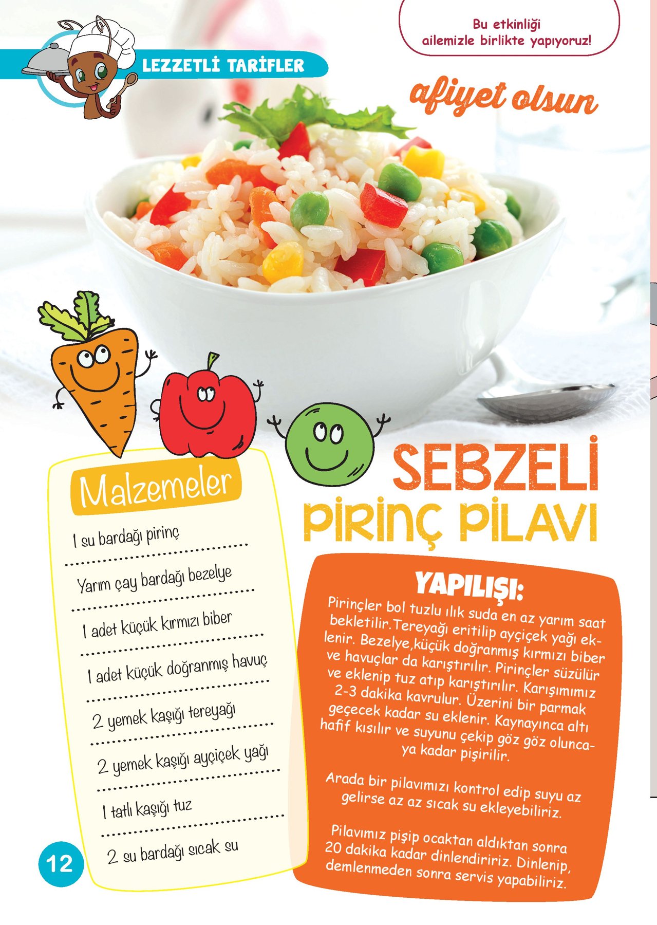 Sebzeli Pilav — sayfa 1