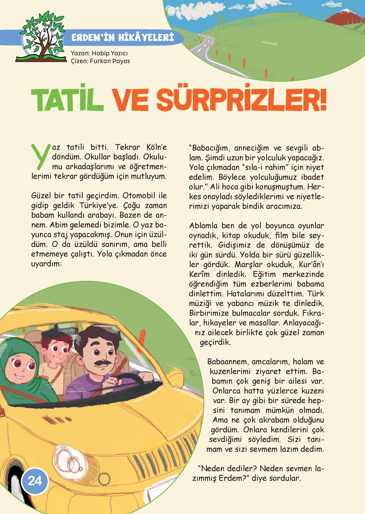 Tatil ve Süprizler — sayfa 1