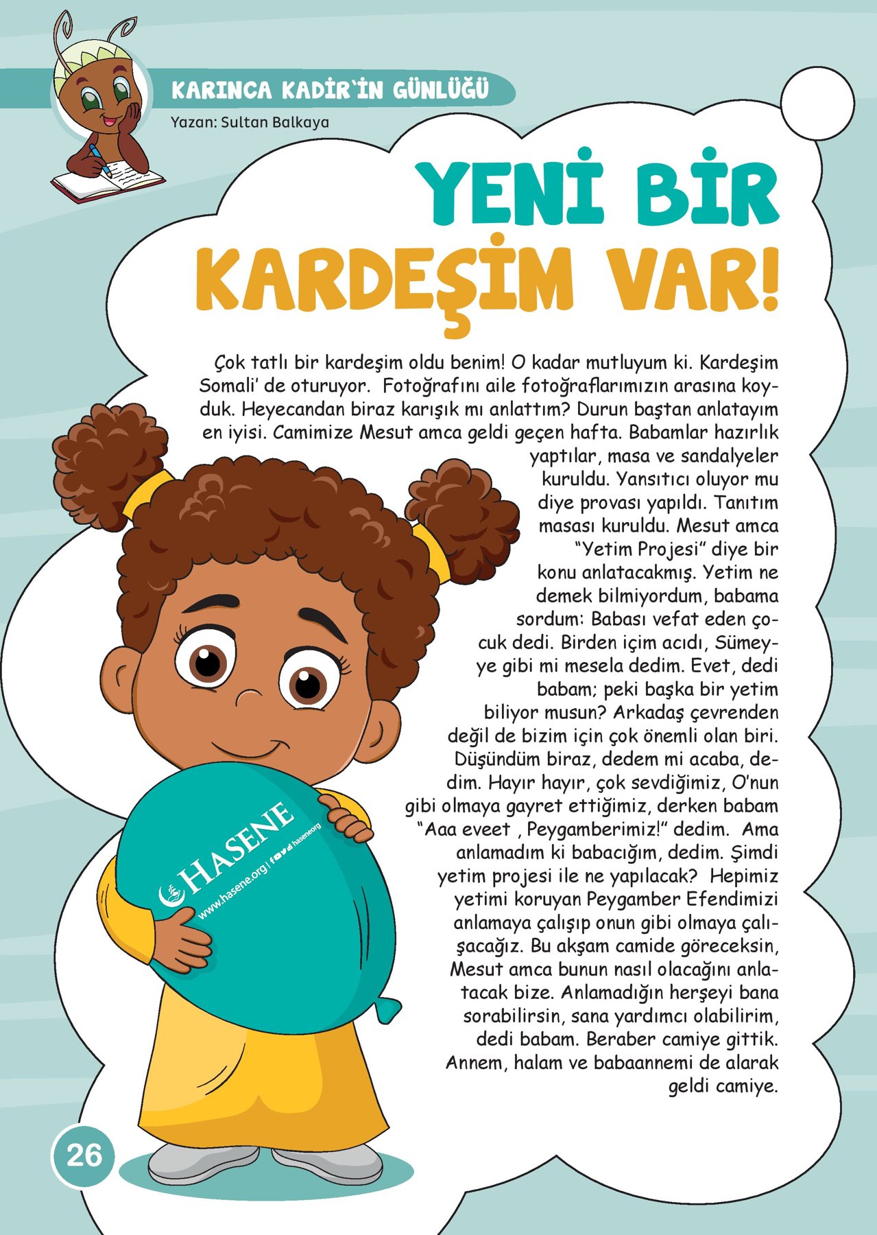 Yeni Bir Kardeşim Var! — sayfa 1